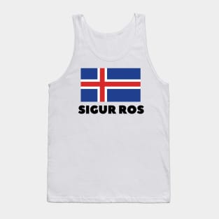 Sigur Ros dark flag Tank Top